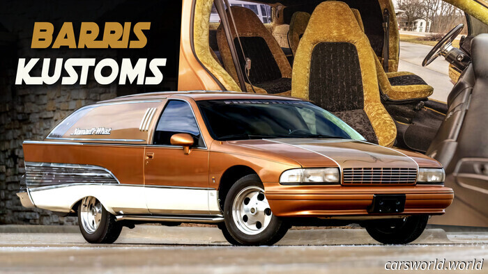 Chevy Caprice Nomad'R Es Un Sueño Febril De Los 90 Envuelto En Terciopelo Y Aletas | Carscoops